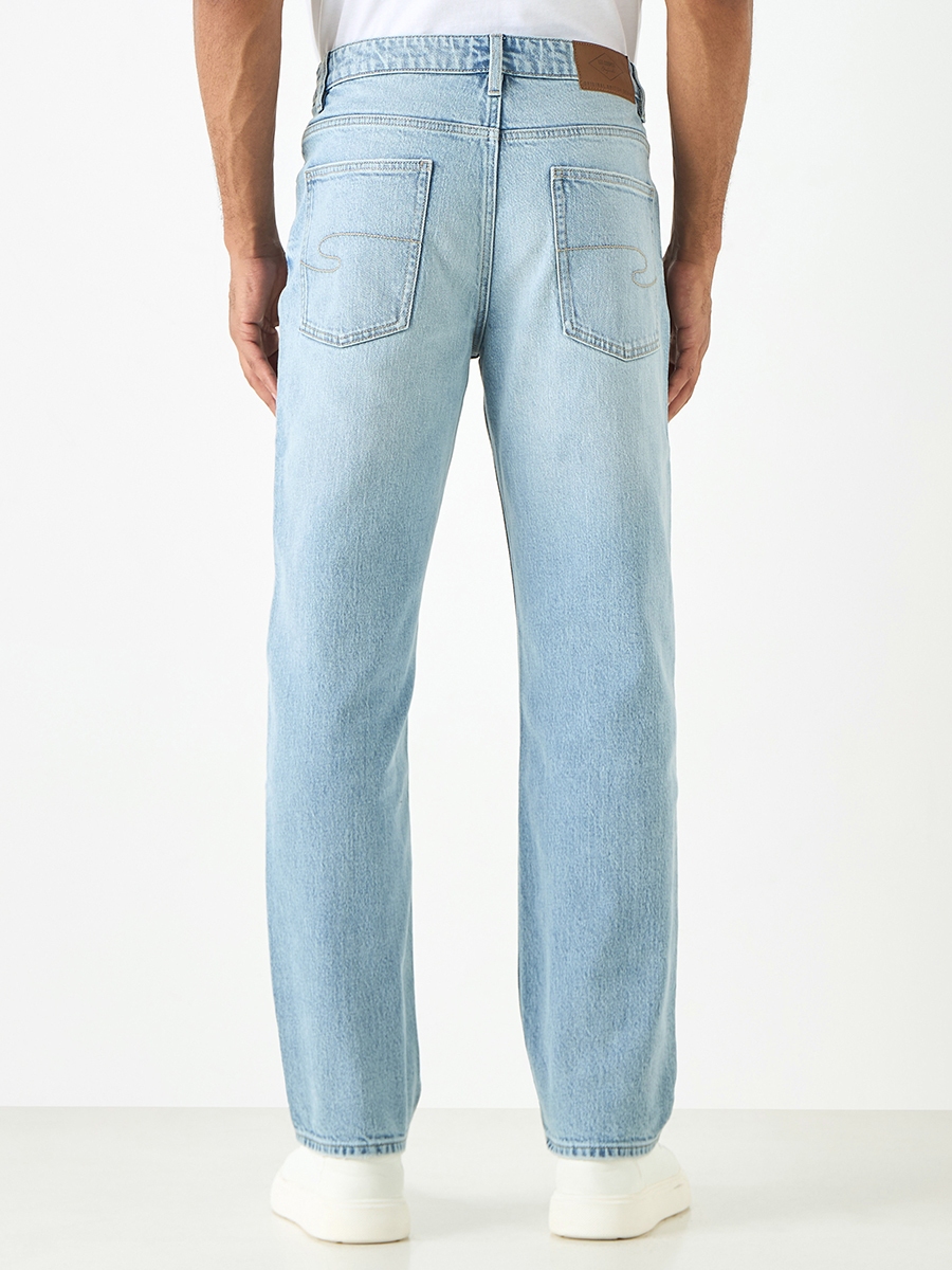 Lee Cooper Straight Cut Jeans with Pockets