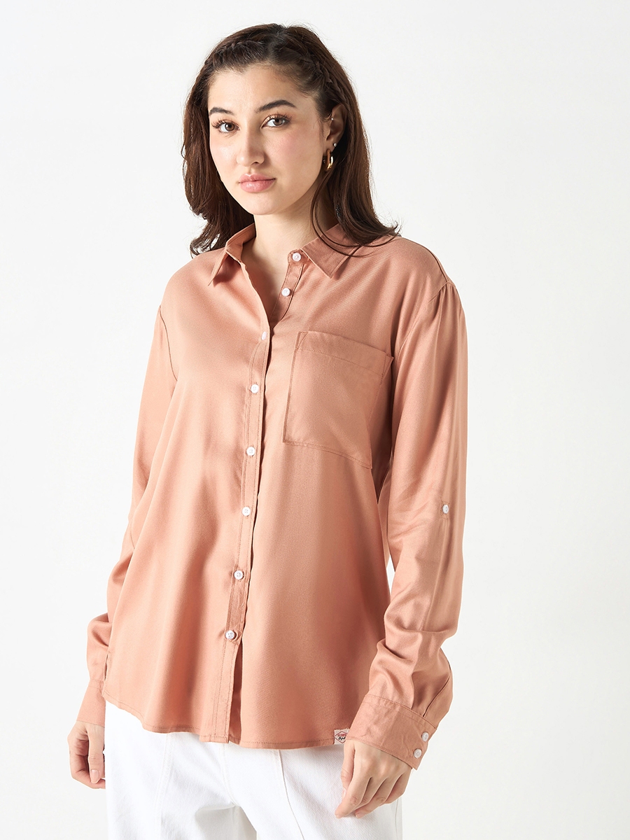 Lee Cooper Shirt with Pocket and Long Sleeves