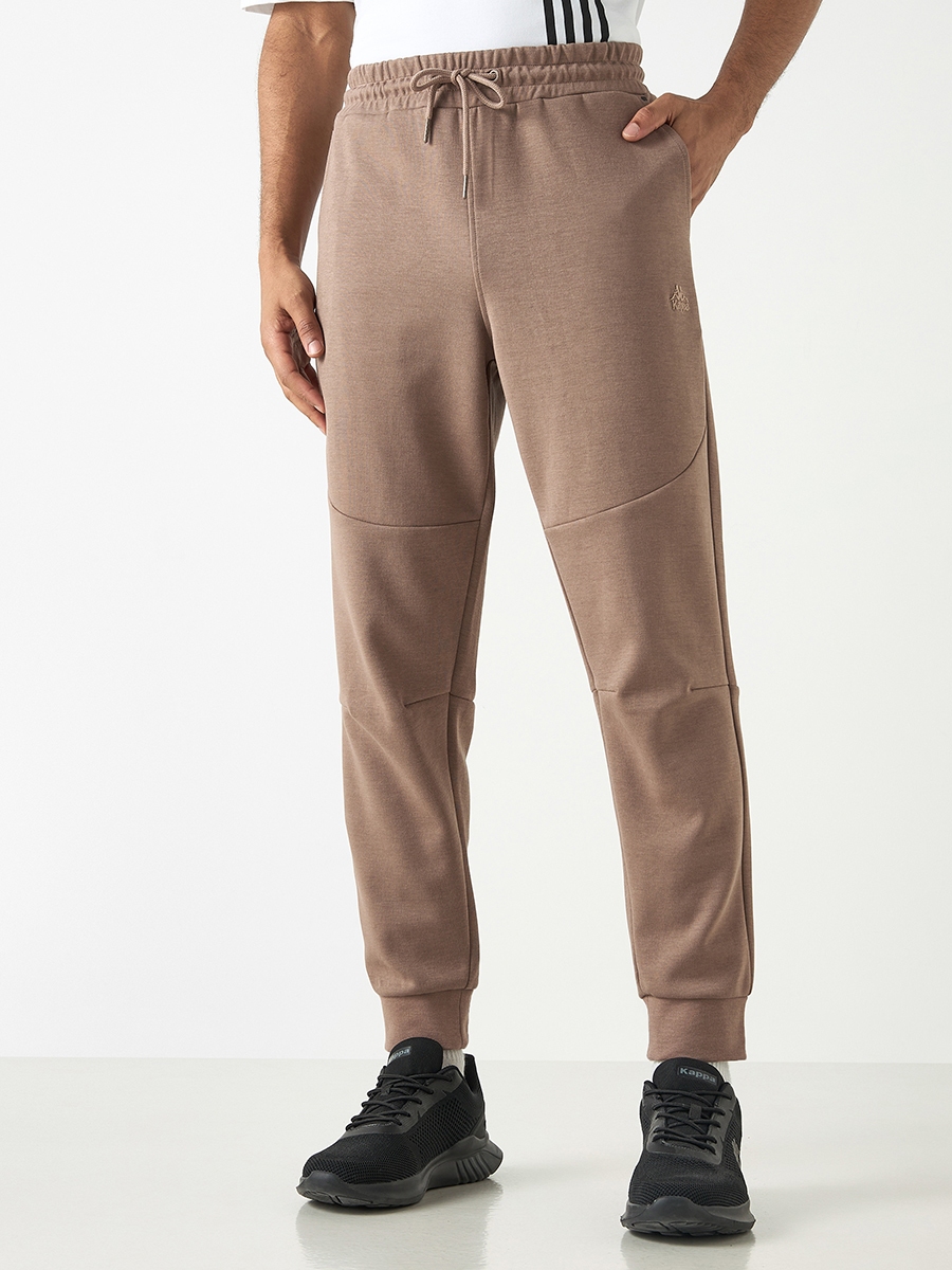 Kappa Logo Detail Joggers with Drawstring Closure