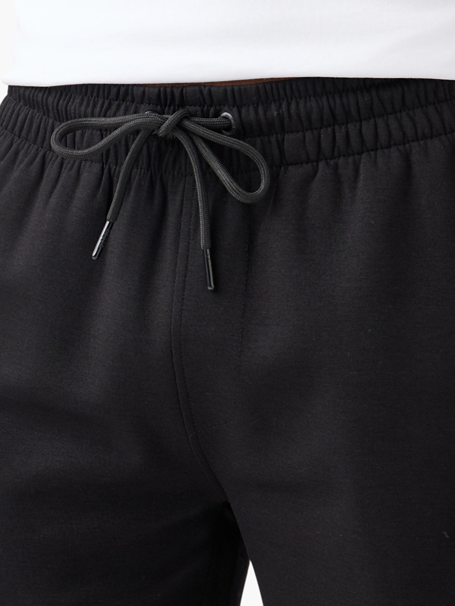 Kappa Logo Detail Shorts with Drawstring Closure and Pockets