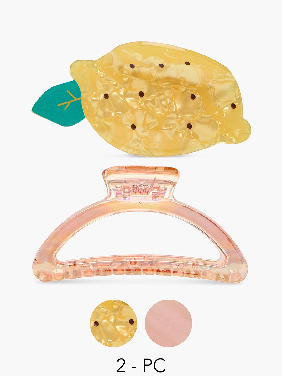 Set of 2 - Assorted Hair Clamp