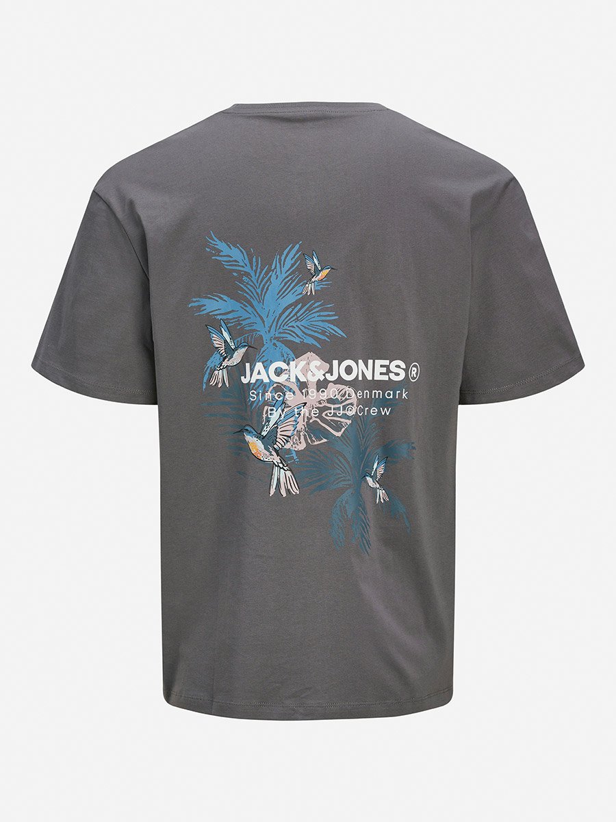 Graphic Print Crew Neck T-Shirt