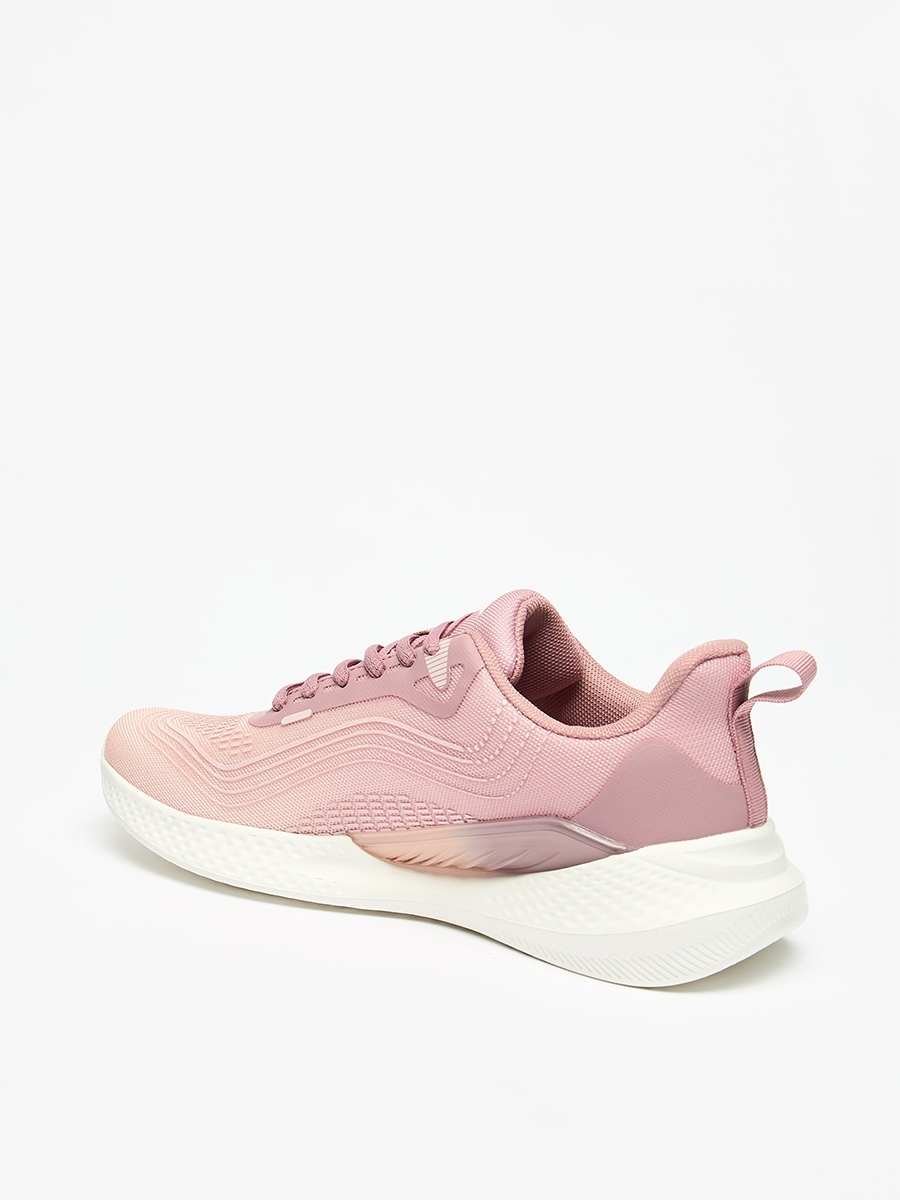 Ombre Sports Shoes with Lace-Up Closure