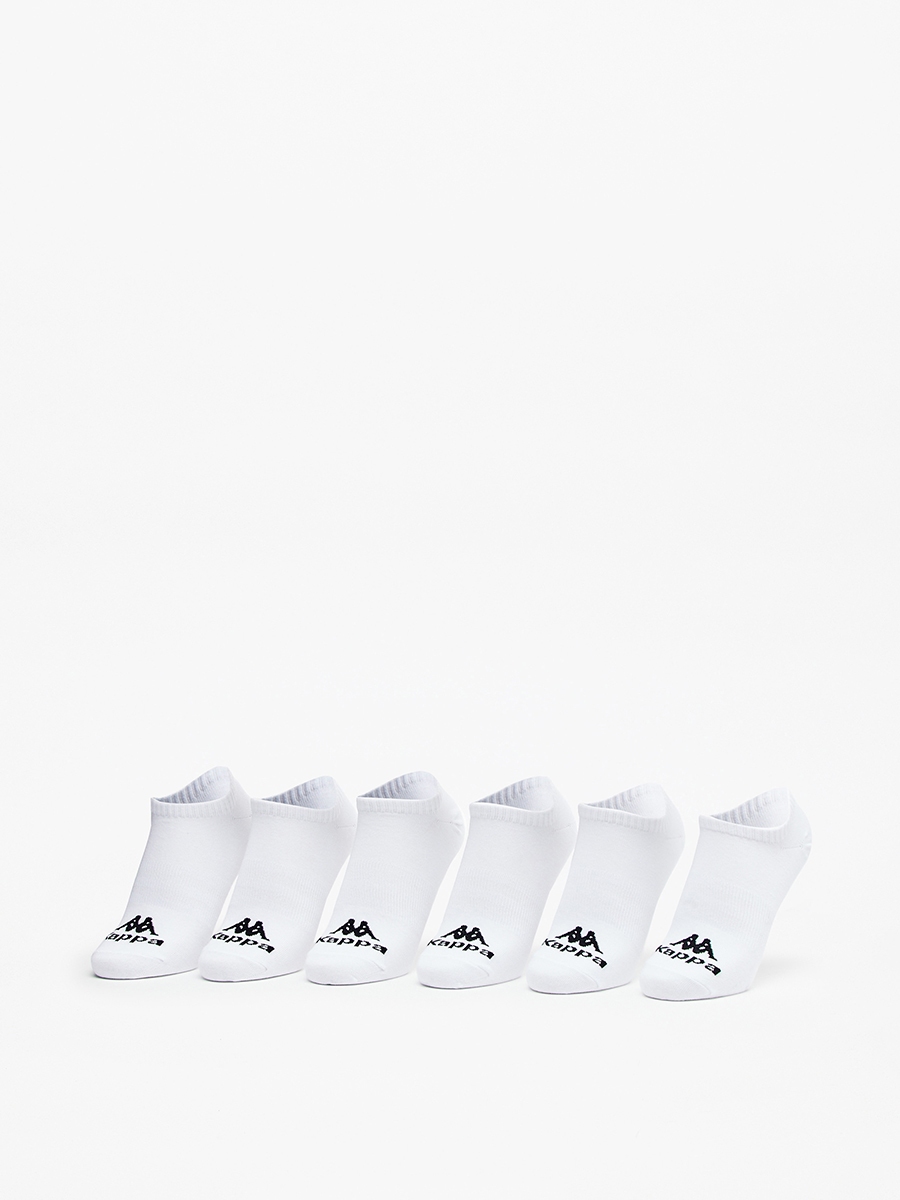 Set of 6 - Logo Detail Ankle Length Socks