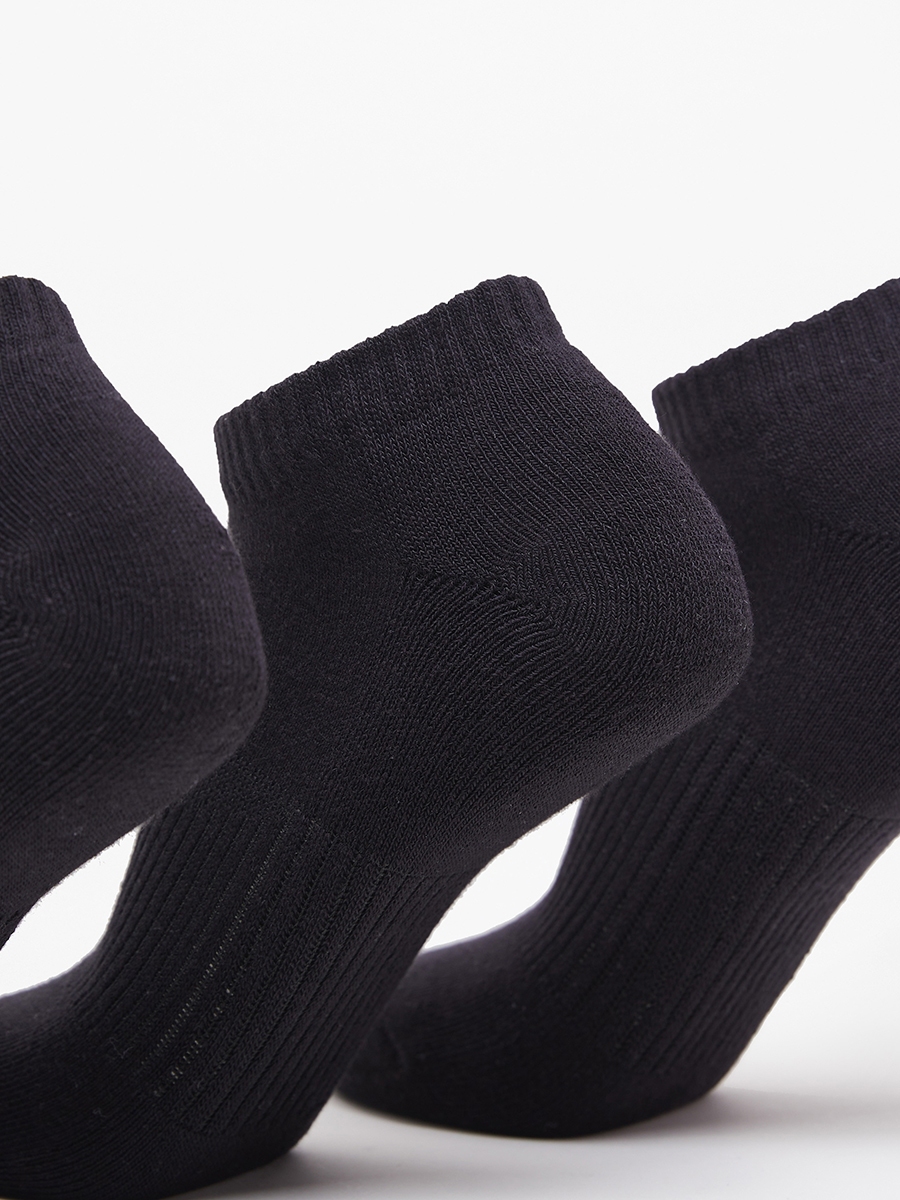 Set of 3 - Solid Ankle Length Socks
