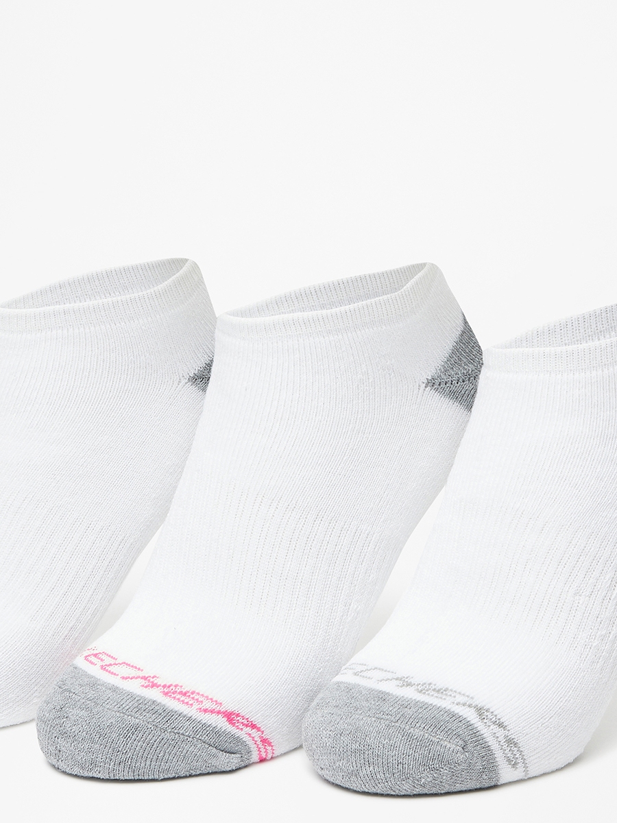 Set of 3 - Logo Print Ankle Length Socks