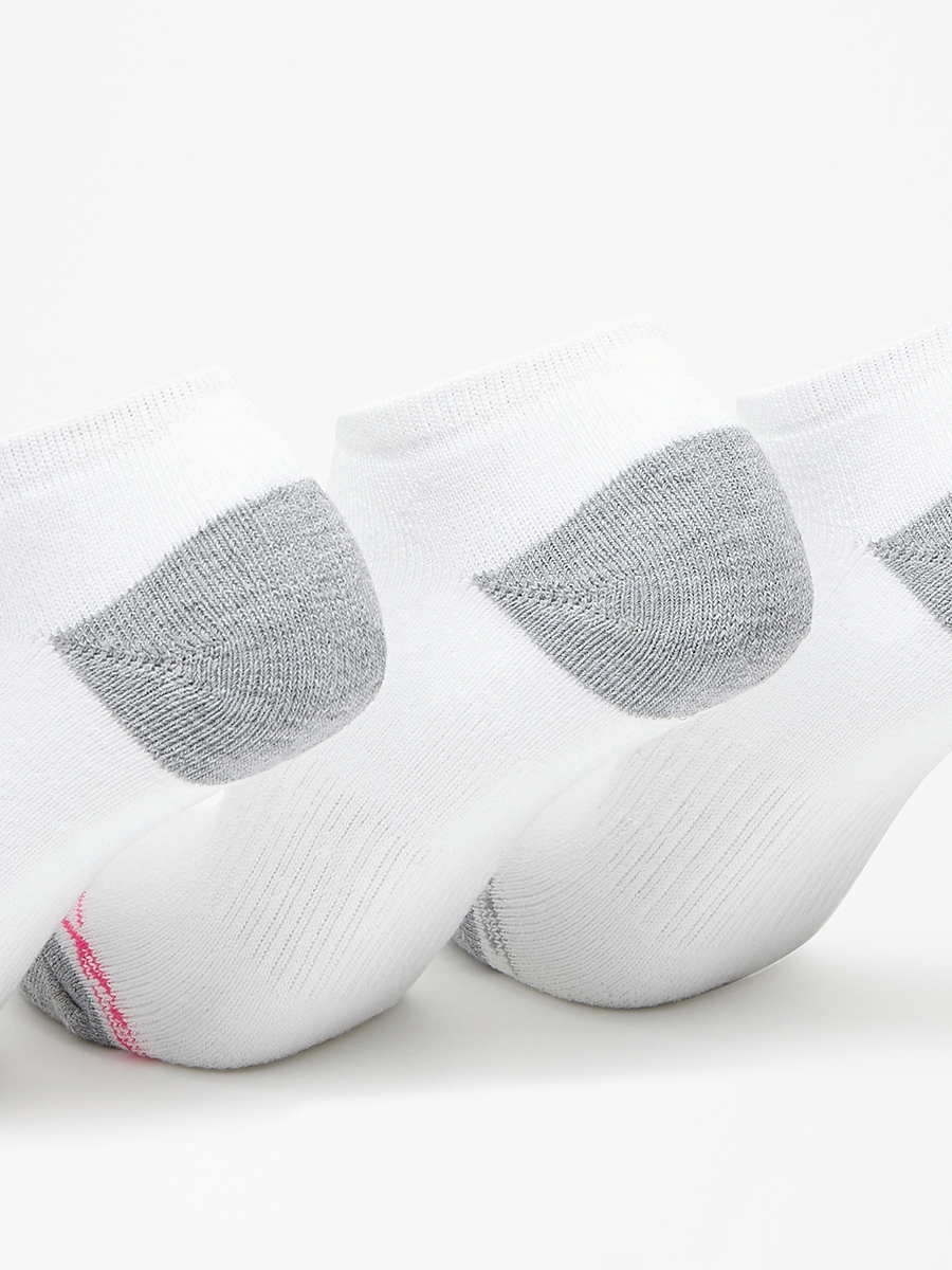 Set of 3 - Logo Print Ankle Length Socks