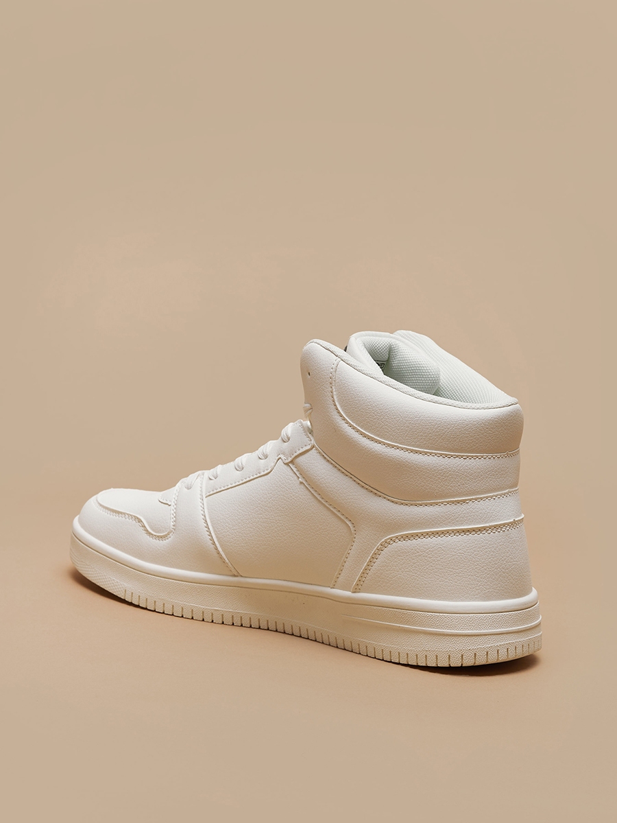 Lace-Up High Top Sneakers