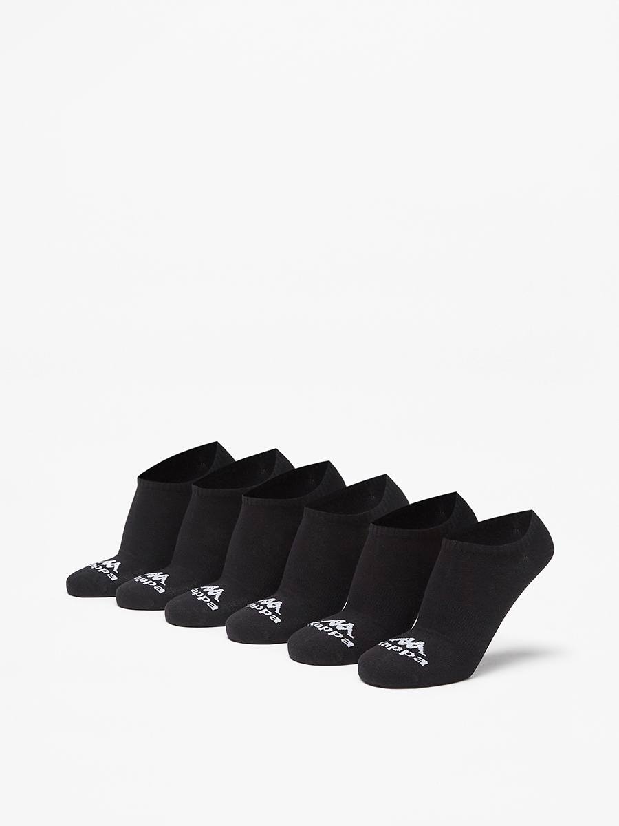 Set of 6 - Logo Detail Ankle Length Sports Socks