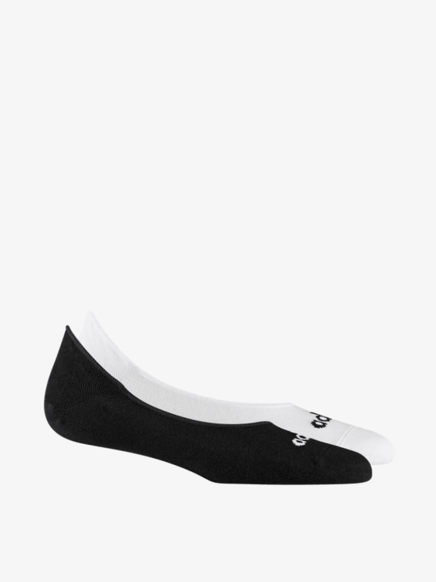 Set of 2 - Solid No Show Sports Socks