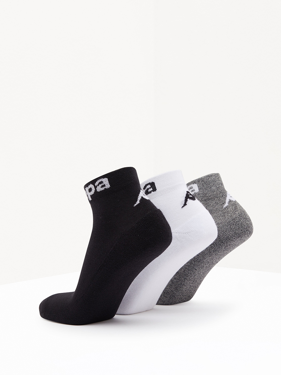 Set of 3 - Printed Ankle Length Sports Socks
