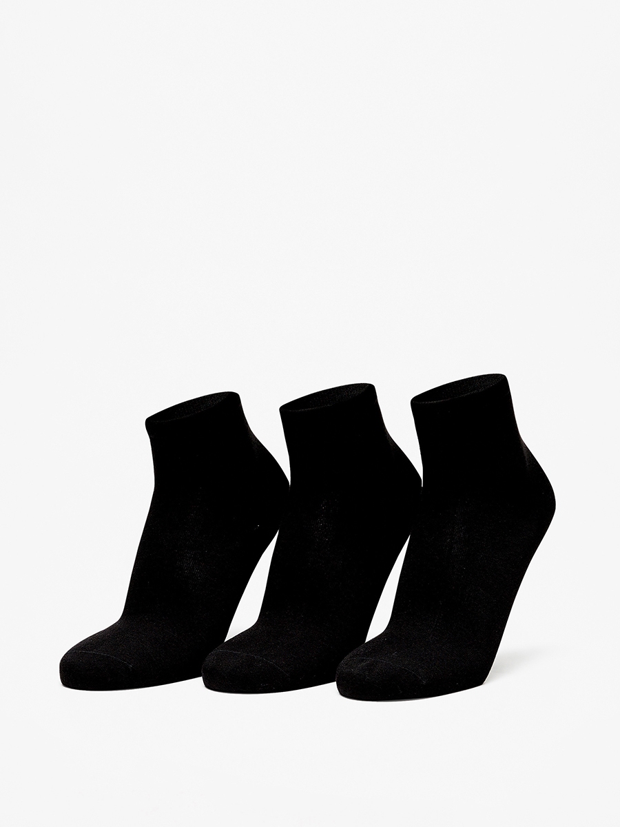 Set of 3 - Solid Ankle Length Socks