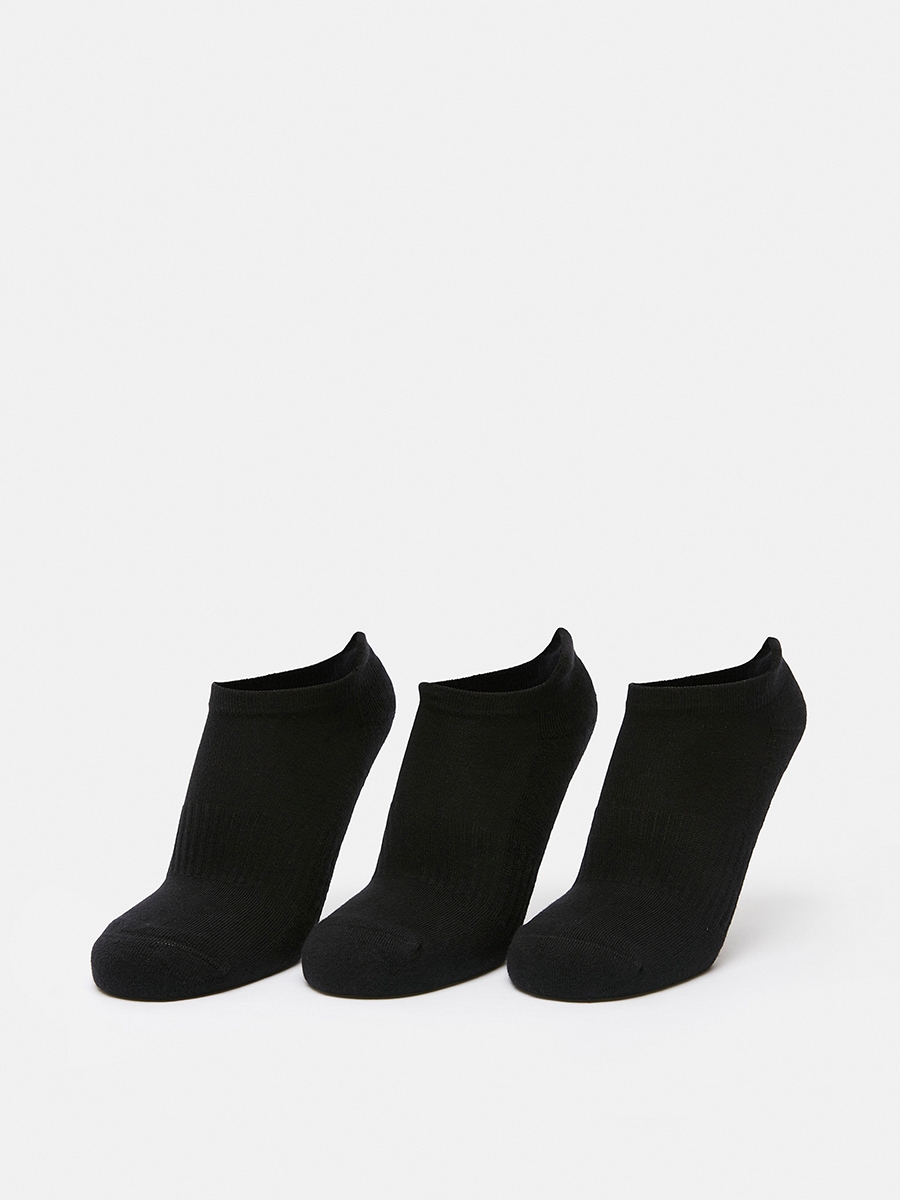 Set of 3 - Textured Ankle Length Sports Socks