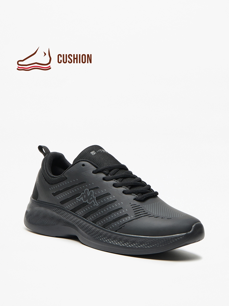 Textured Sports Shoes with Lace-Up Closure