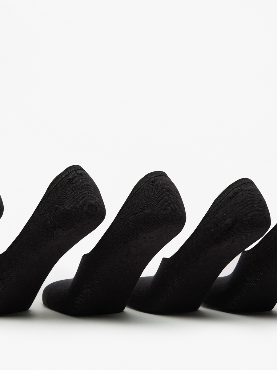 Set of 5 - Solid No Show Socks