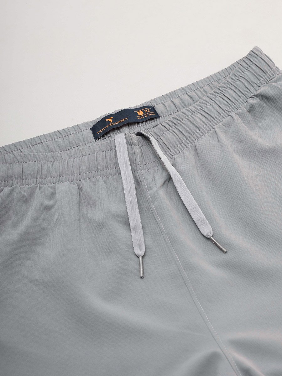 Solid Mid Rise Regular Fit Joggers