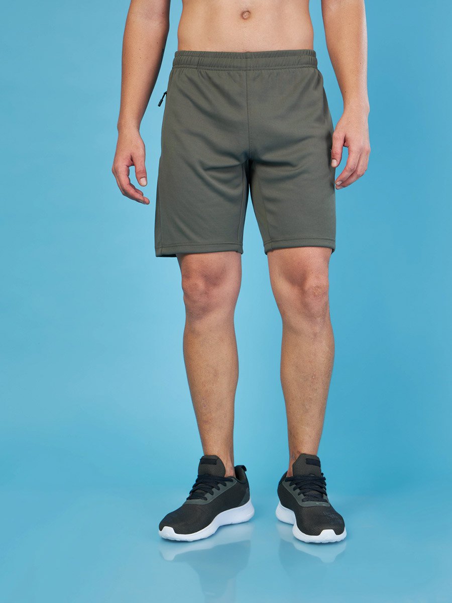 Solid Regular Fit Shorts