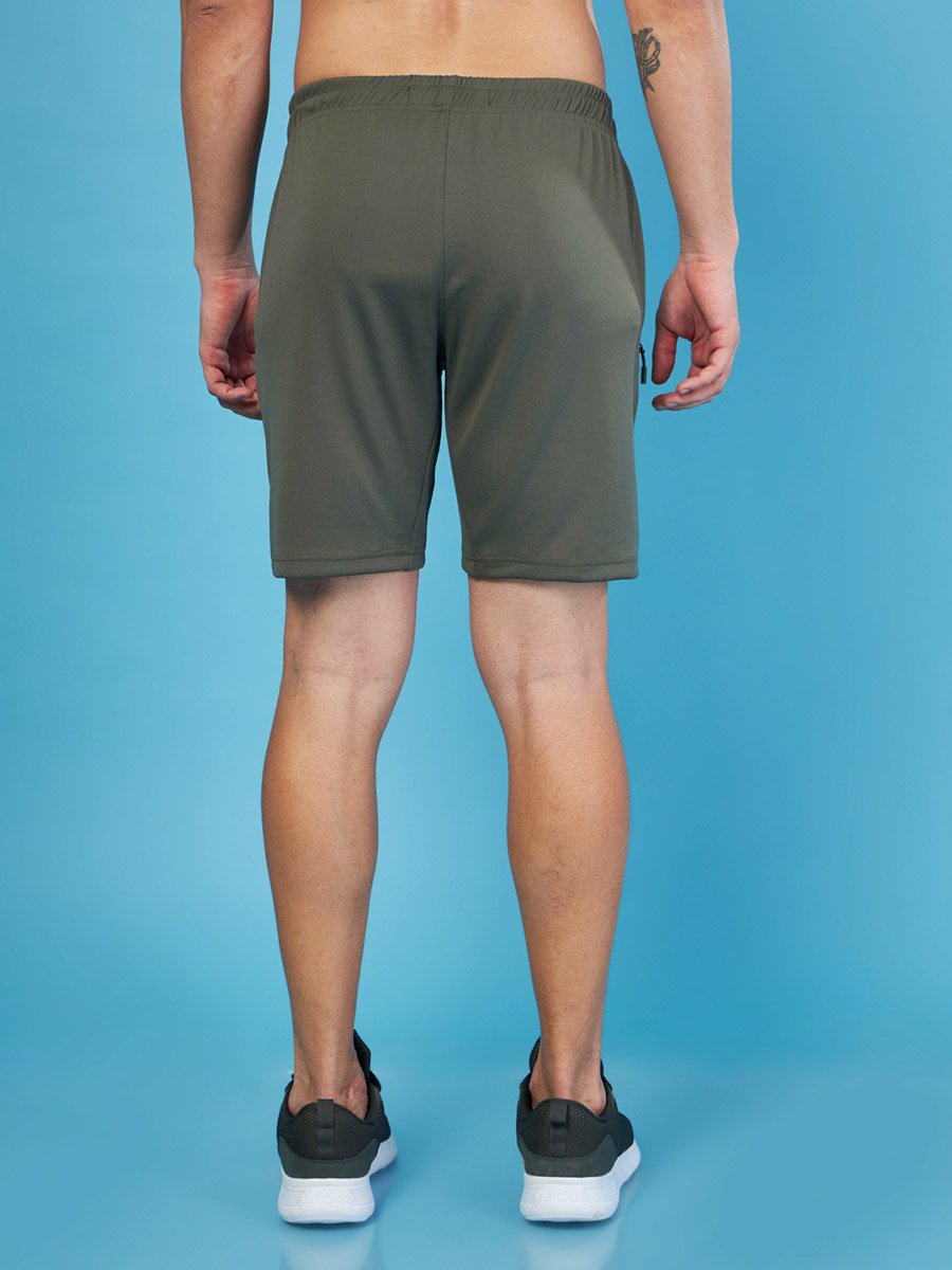 Solid Regular Fit Shorts