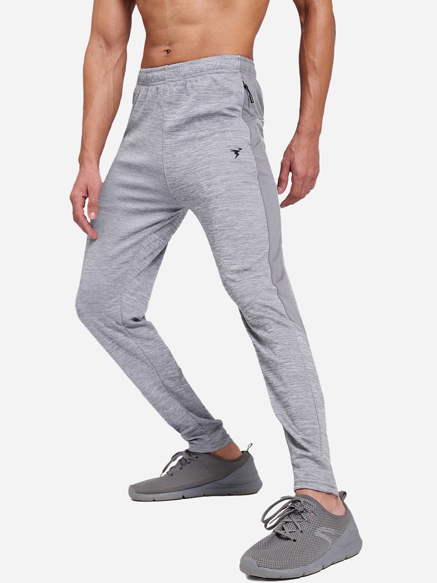 Melange Elasticated Waistband Track Pants