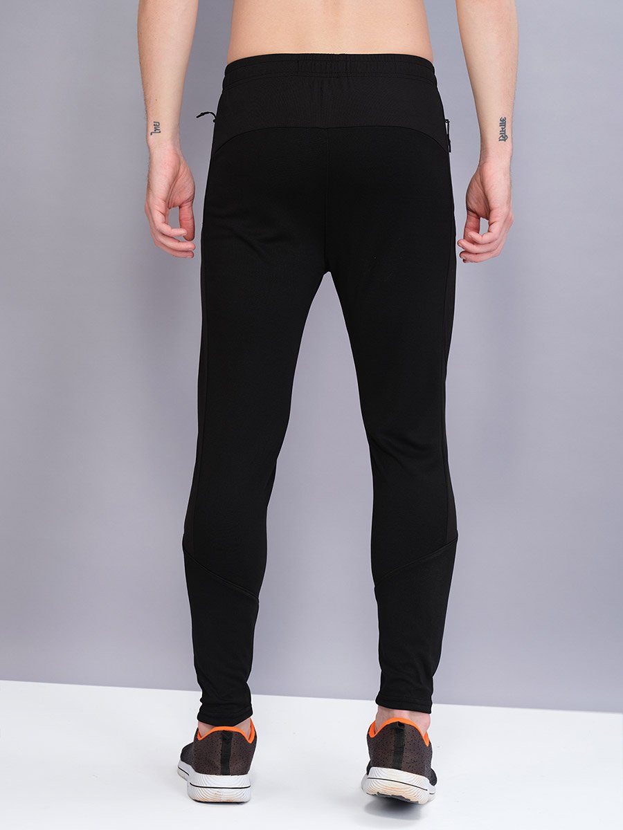 Solid Elasticated Waistband Track Pants