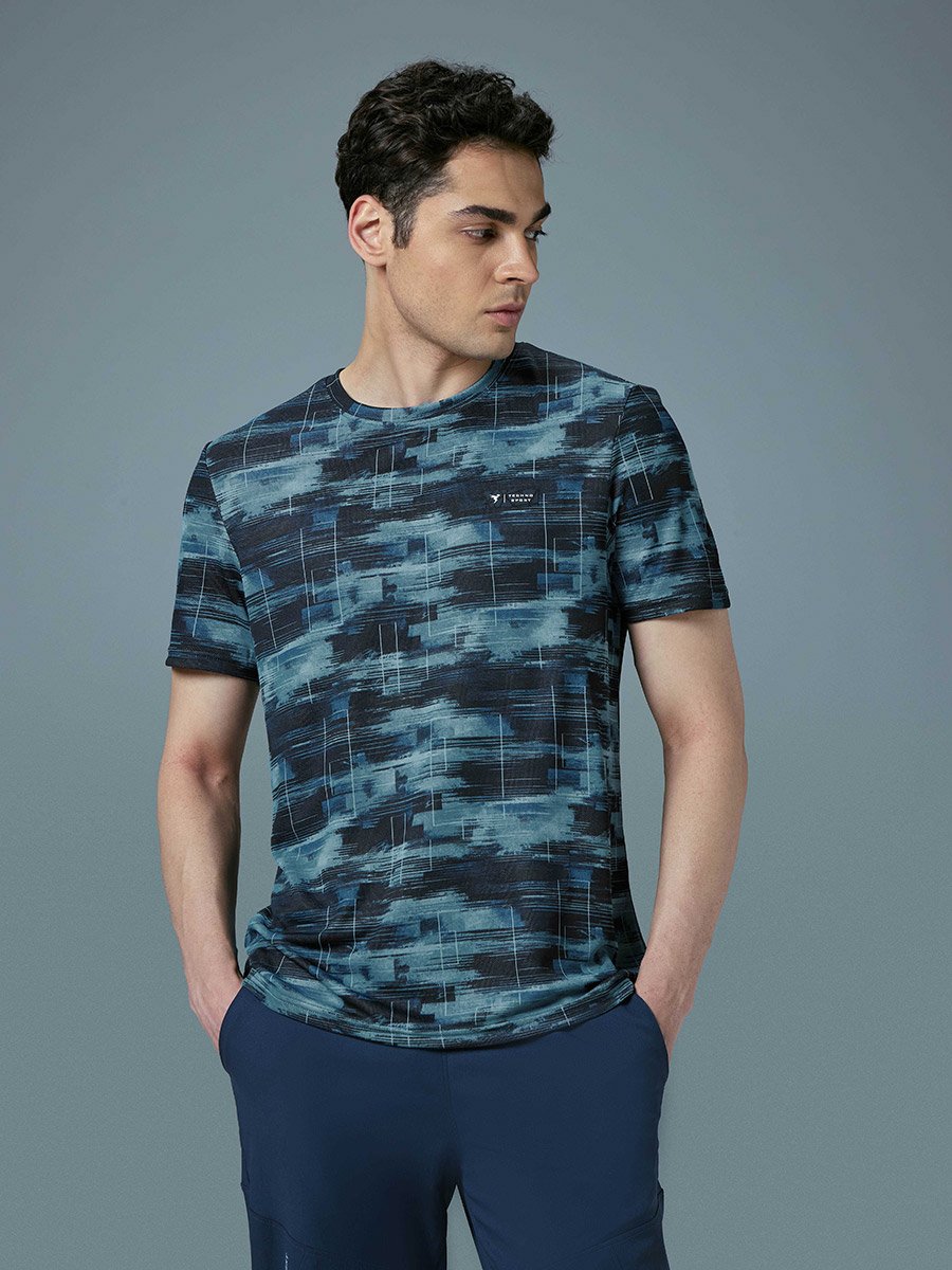All Over Print Slim Fit T-Shirt