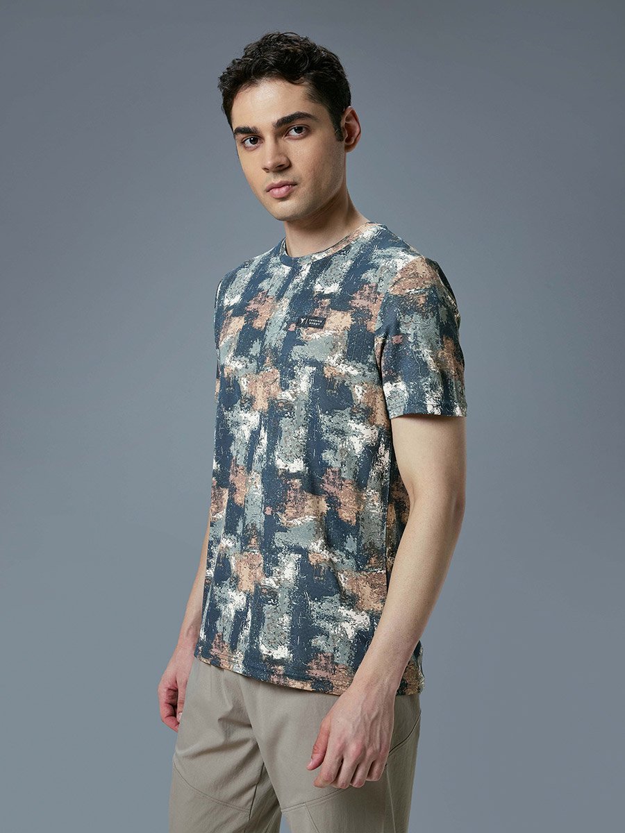 All Over Print Slim Fit T-Shirt