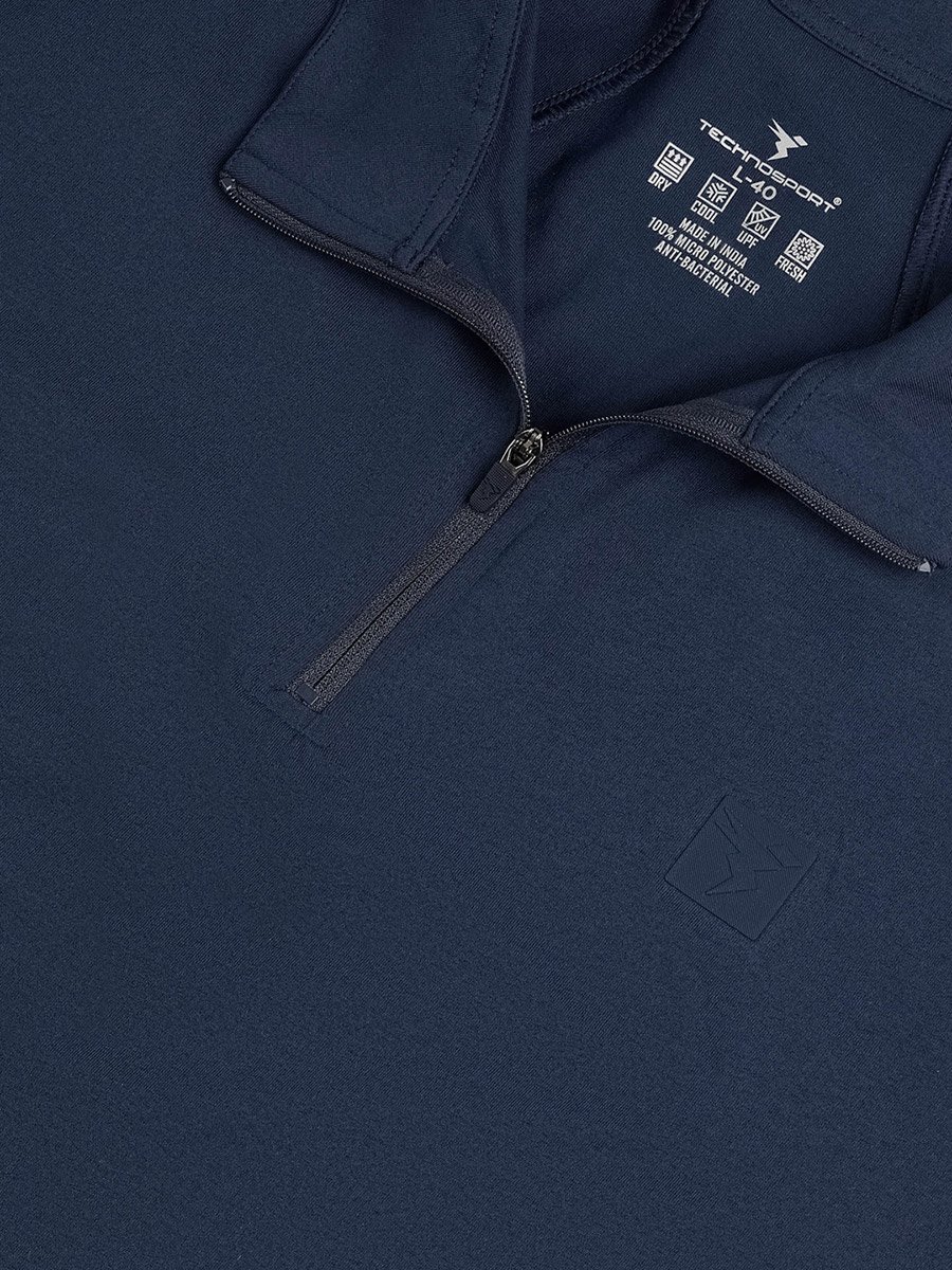 Solid Short Sleeve Stretch Polo T-Shirt