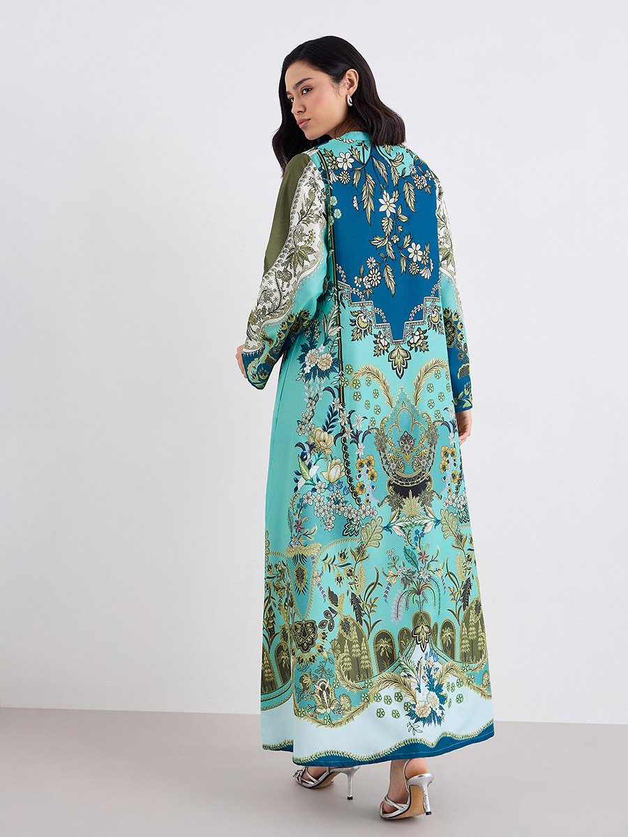 slim fit dress slacks Green Maxi Dress - Calanthe Maxi Dress - Emerald main image 1