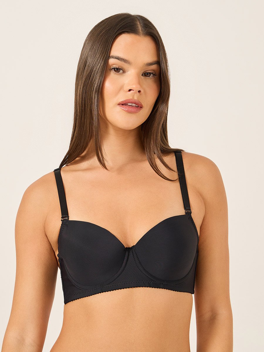 Solid Padded Wired Push Up Bra