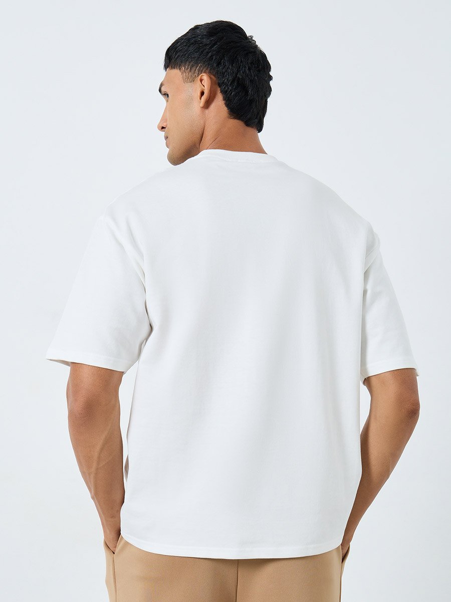 Men Oversized Graphic Print T-Shirt