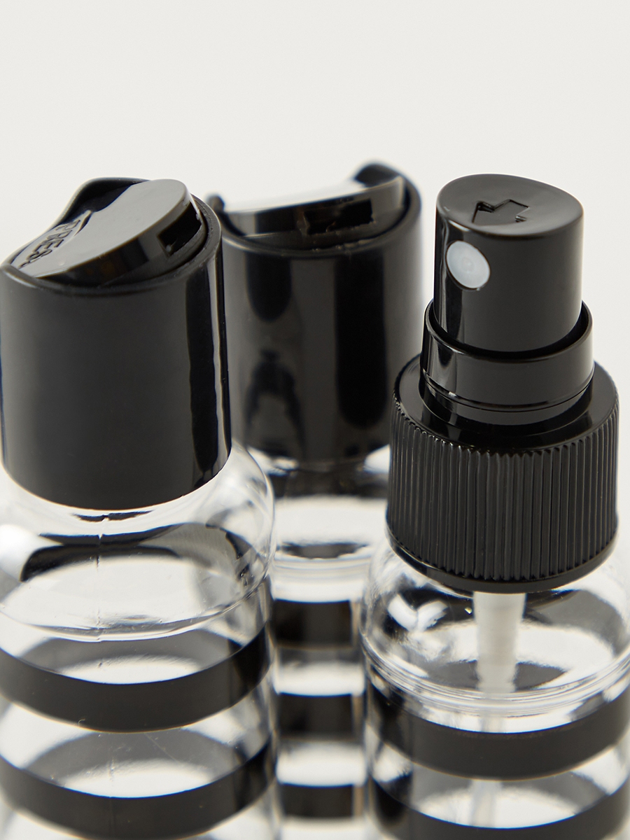 Findz 12-Piece Printed Travel Bottle Set