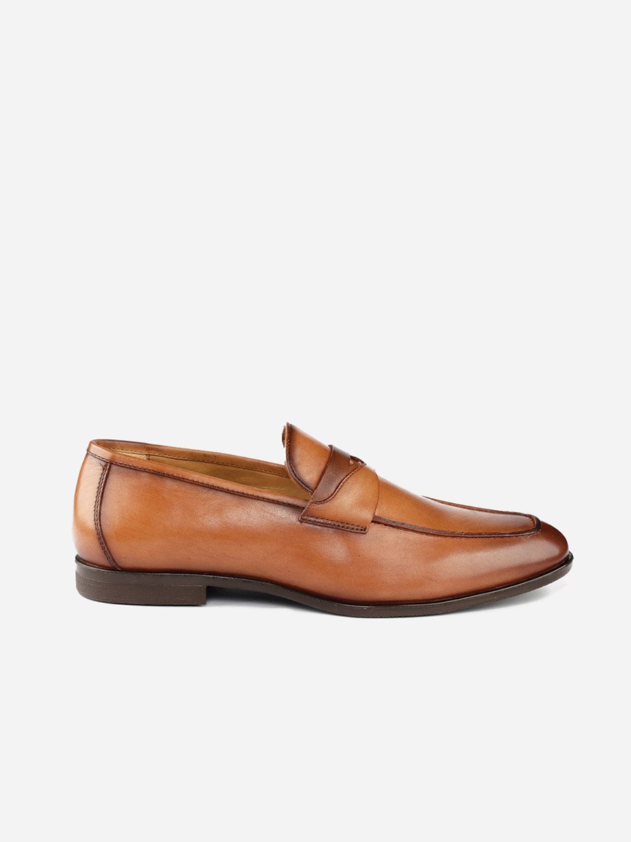 Solid Slip-On Loafers