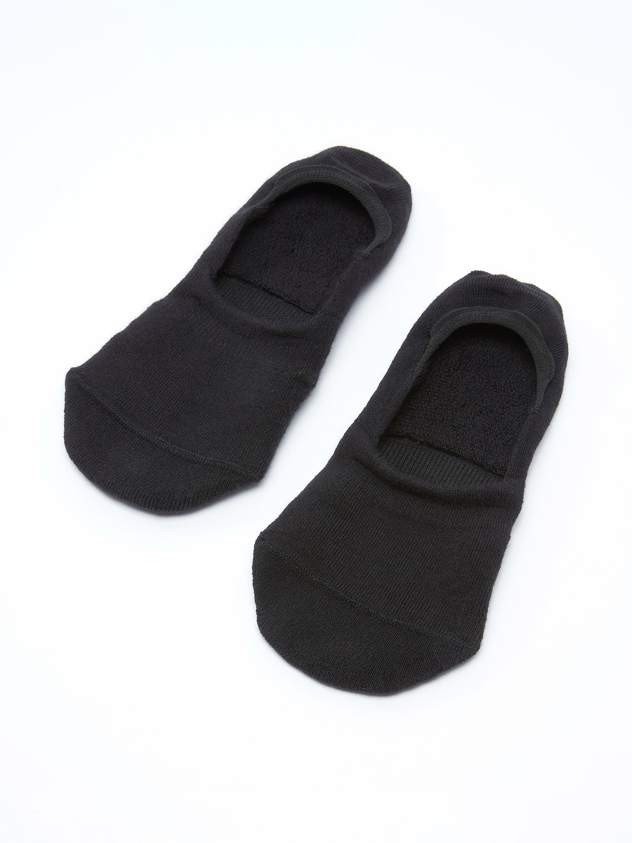 Textured No Show Socks