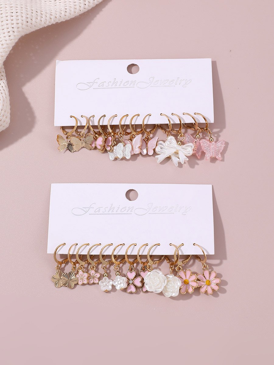 Set of 12 - Assorted Pendant Earrings