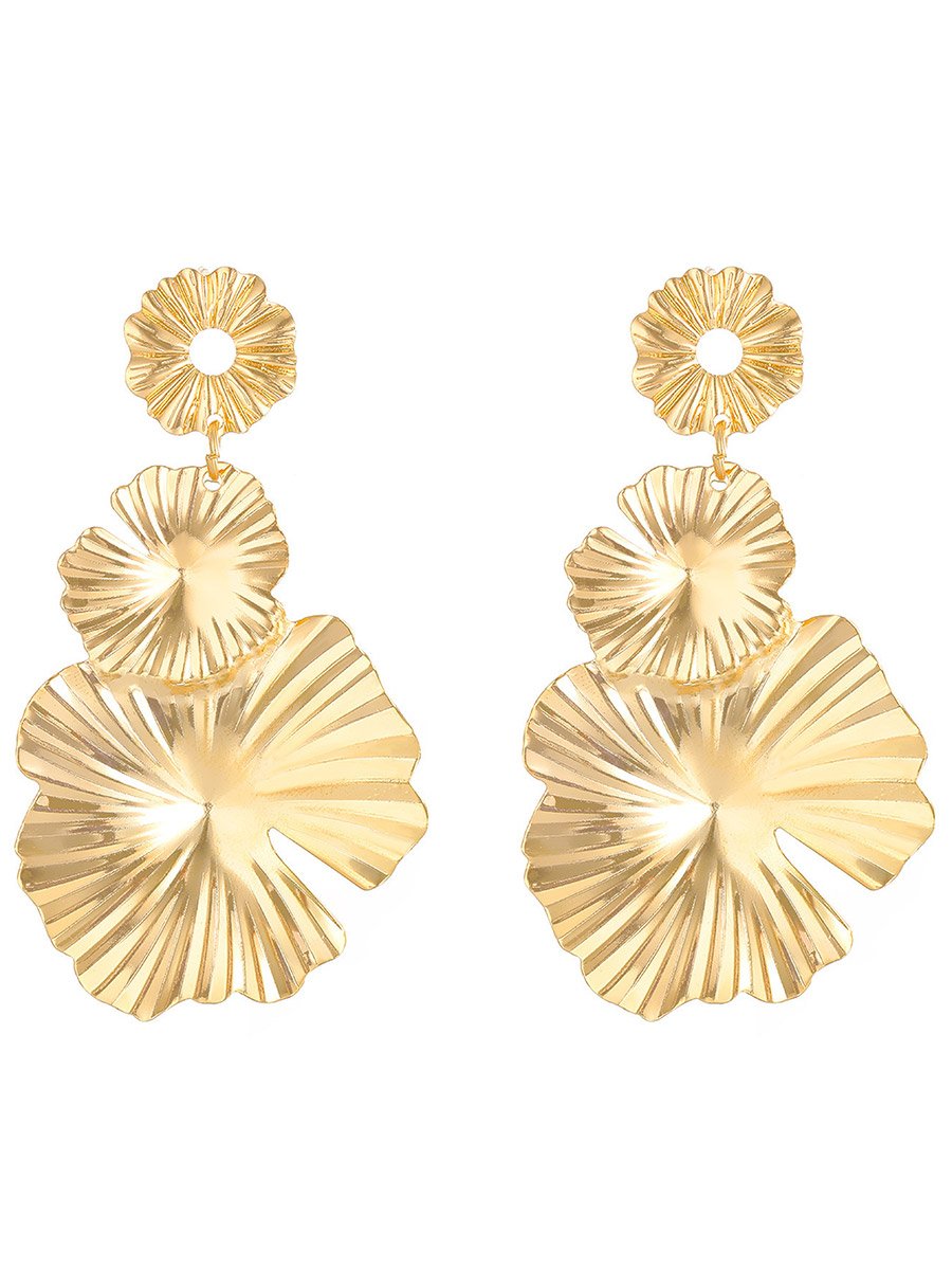 Retro Big Pendant Earrings