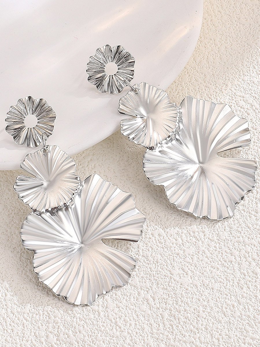 Retro Big Pendant Earrings