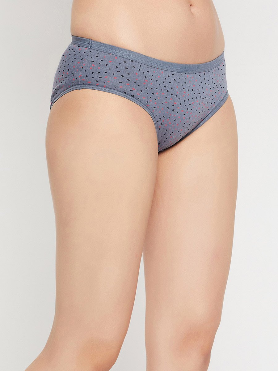 Women Pack of 3 Low Waist Printed Bikini Briefs