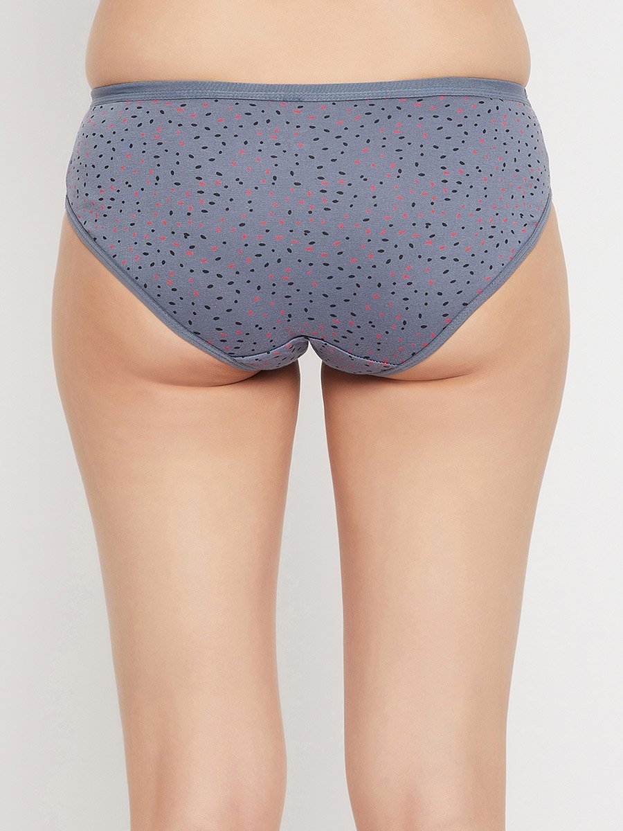 Women Pack of 3 Low Waist Printed Bikini Briefs