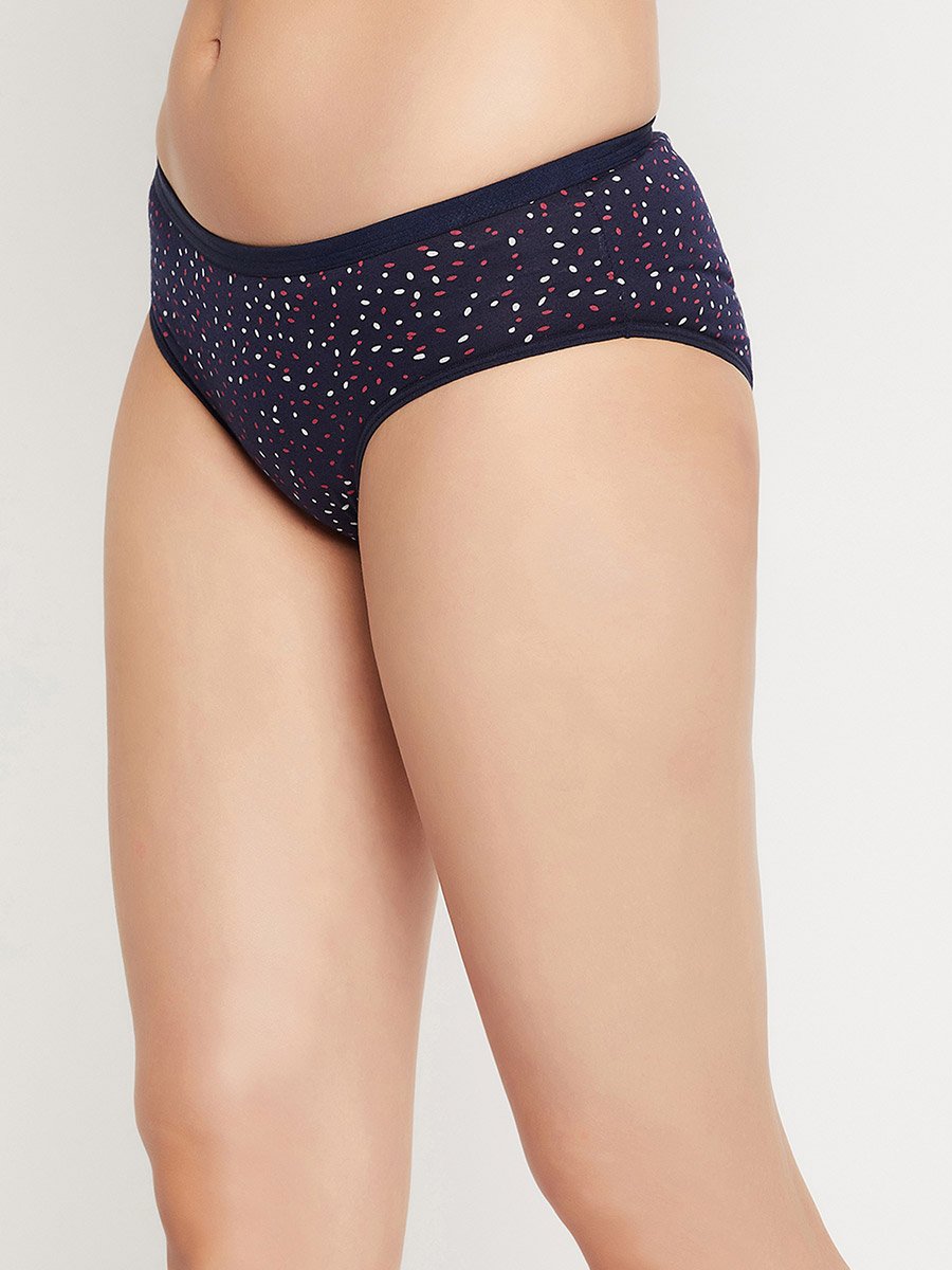 Women Pack of 3 Low Waist Printed Bikini Briefs