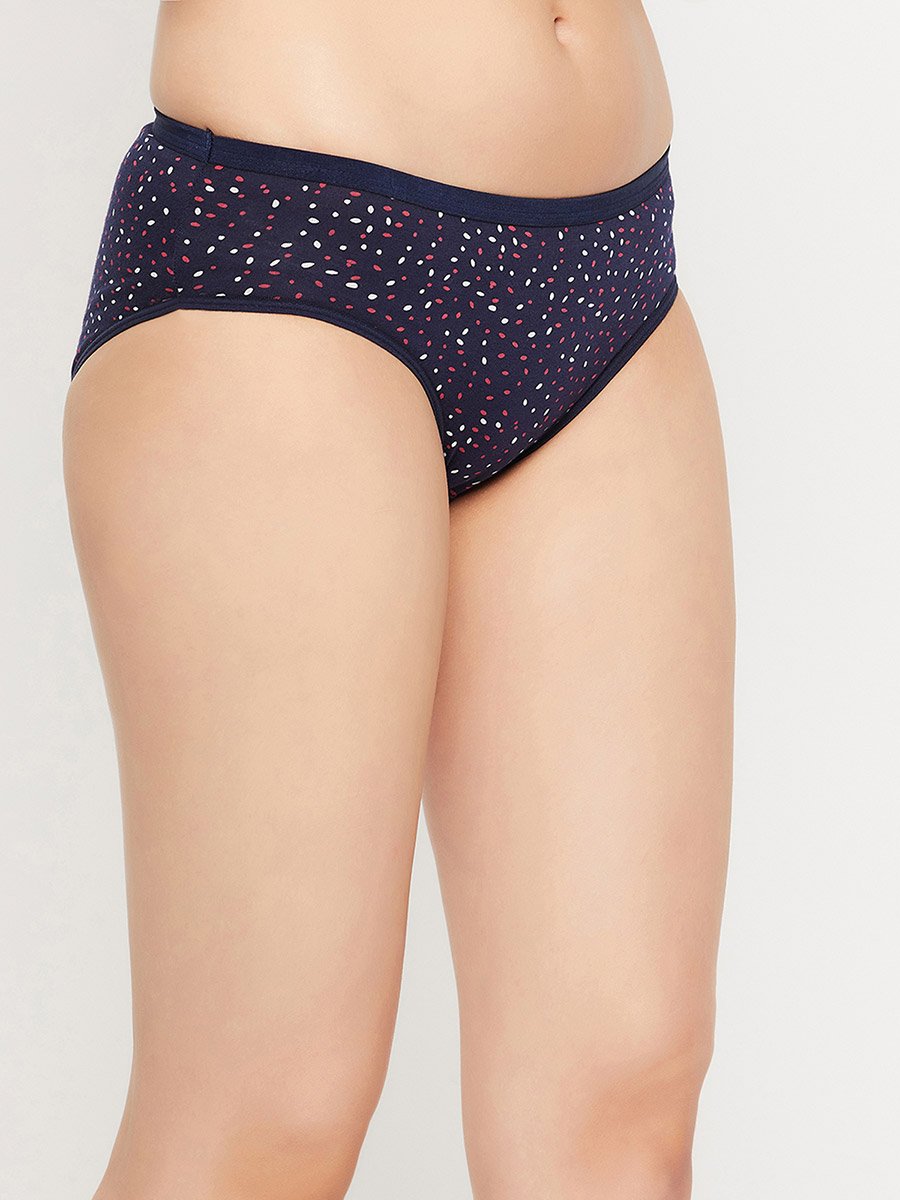 Women Pack of 3 Low Waist Printed Bikini Briefs
