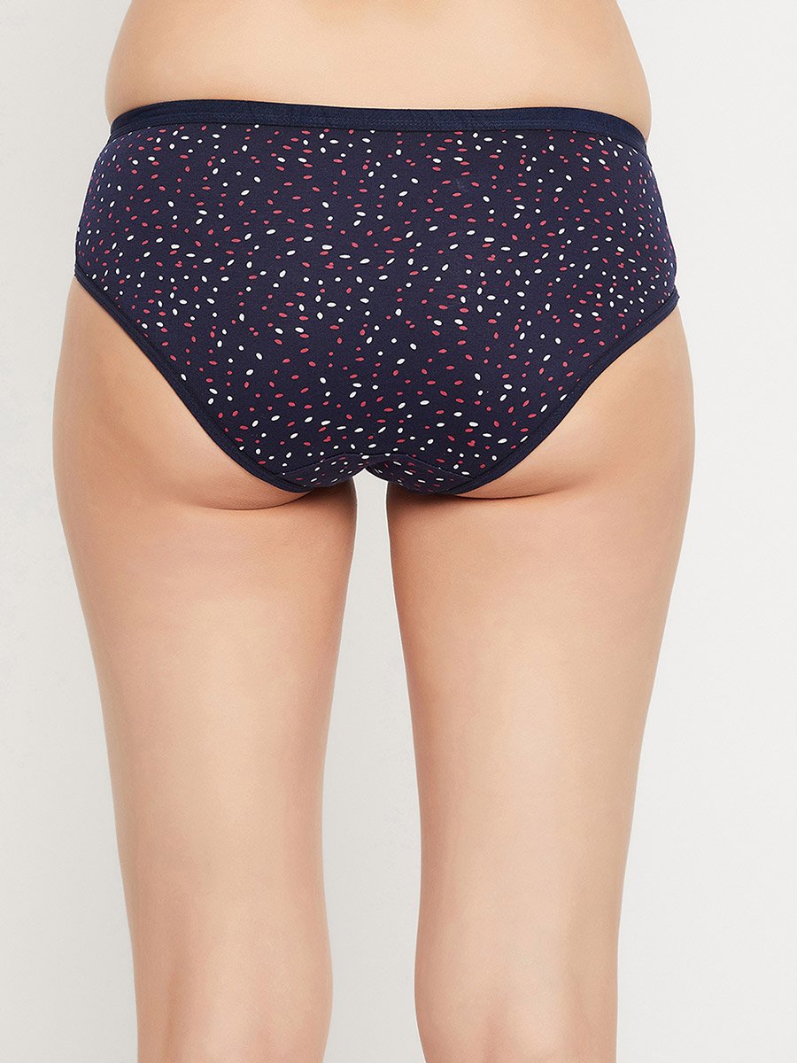 Women Pack of 3 Low Waist Printed Bikini Briefs