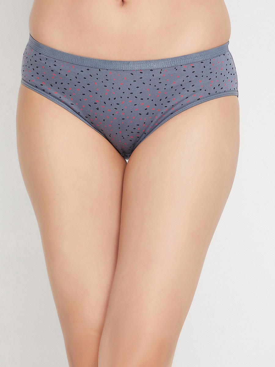 Women Pack of 3 Low Waist Printed Bikini Briefs
