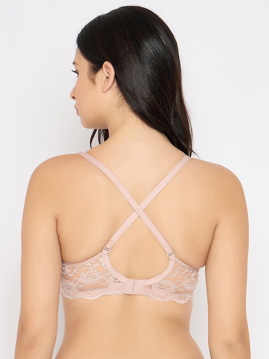 Multicolor Pack of 3 Padded Non-Wired Full Coverage Printed Bras