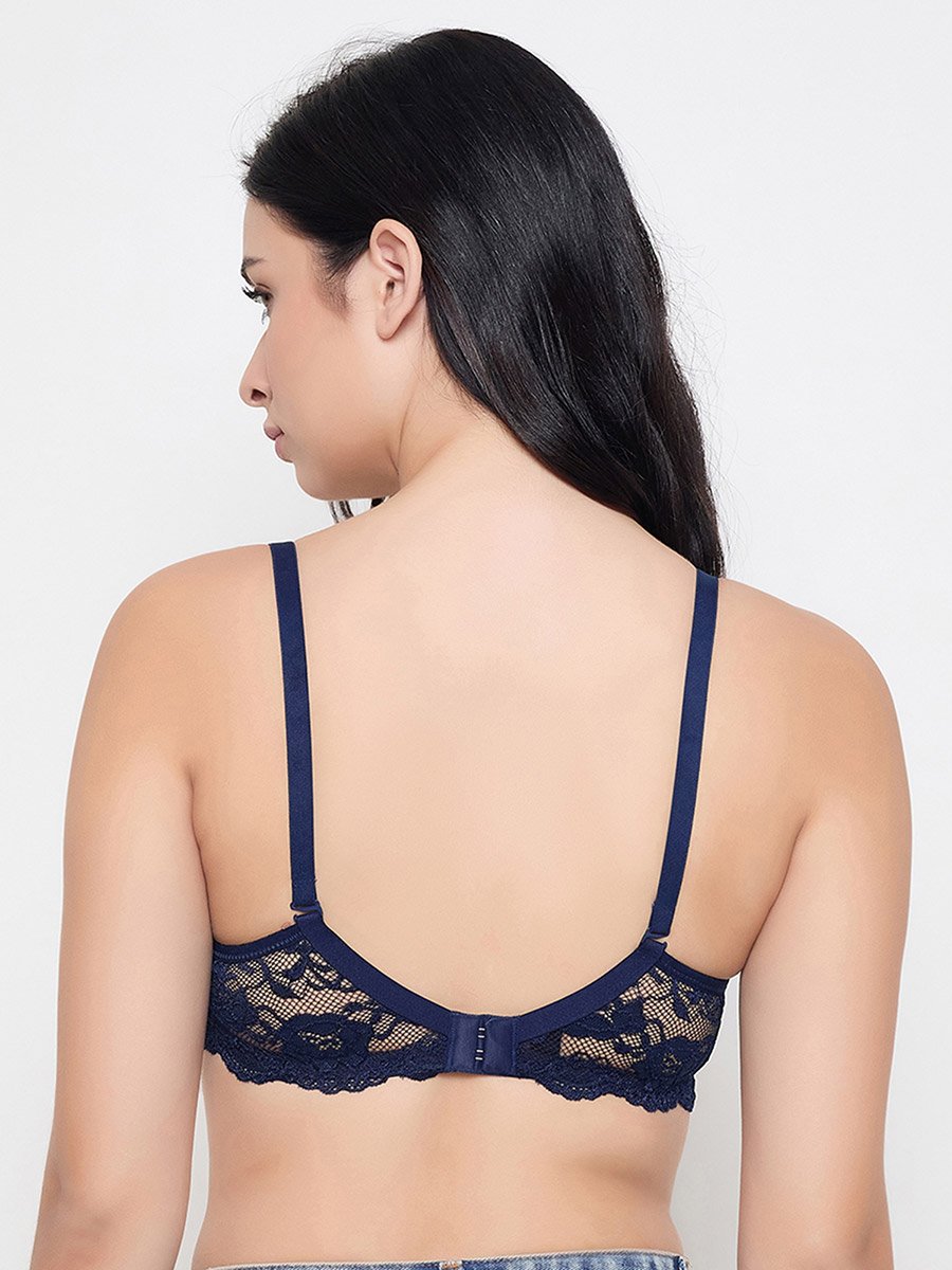 Multicolor Pack of 3 Padded Non-Wired Full Coverage Printed Bras