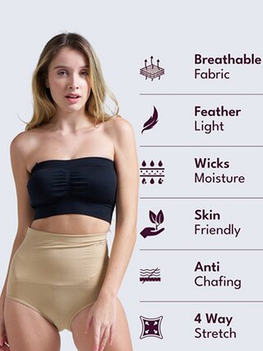 Seamless High Rise Shapewear Brief