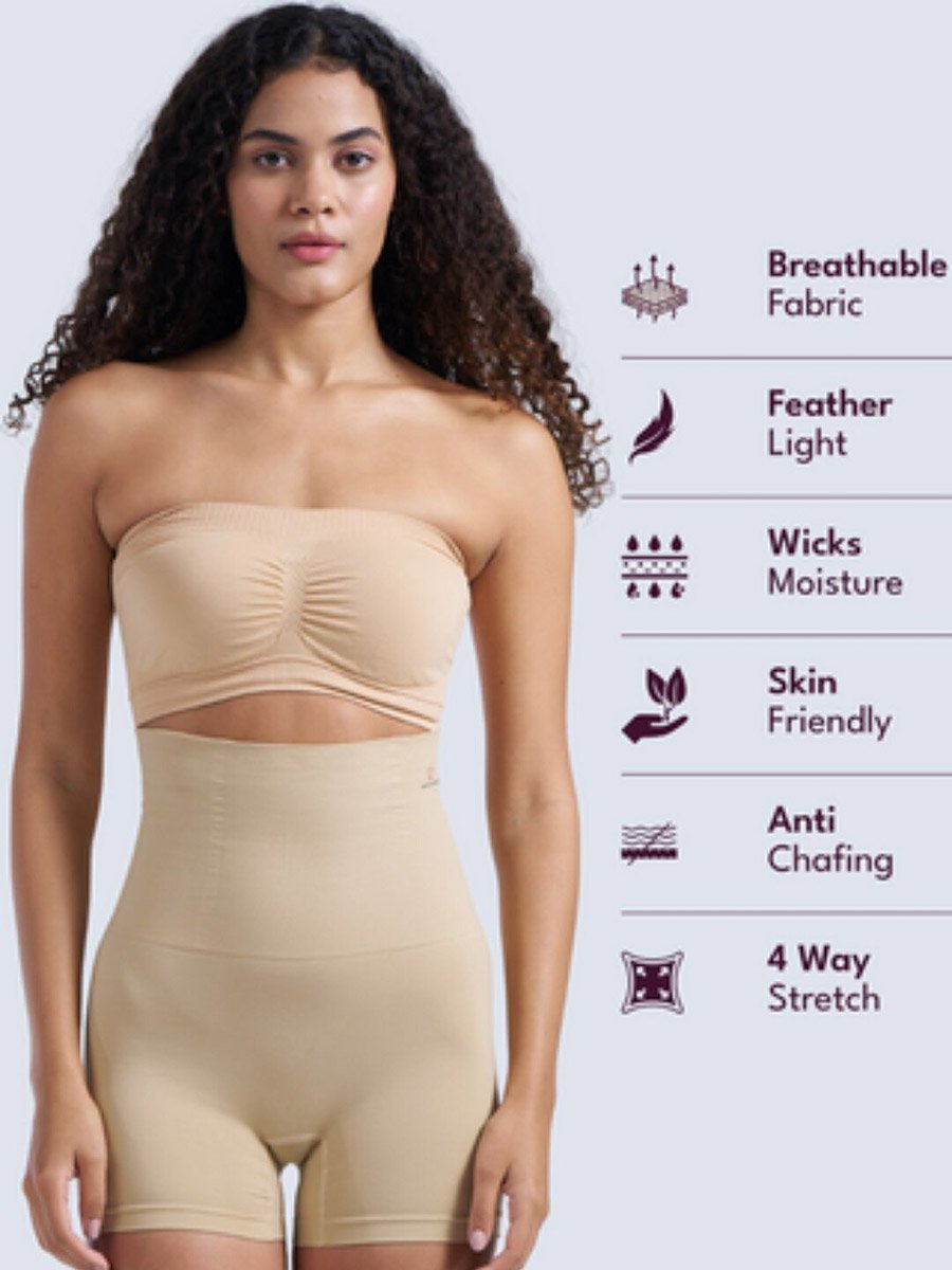 Seamless High Rise Shapewear Shorts