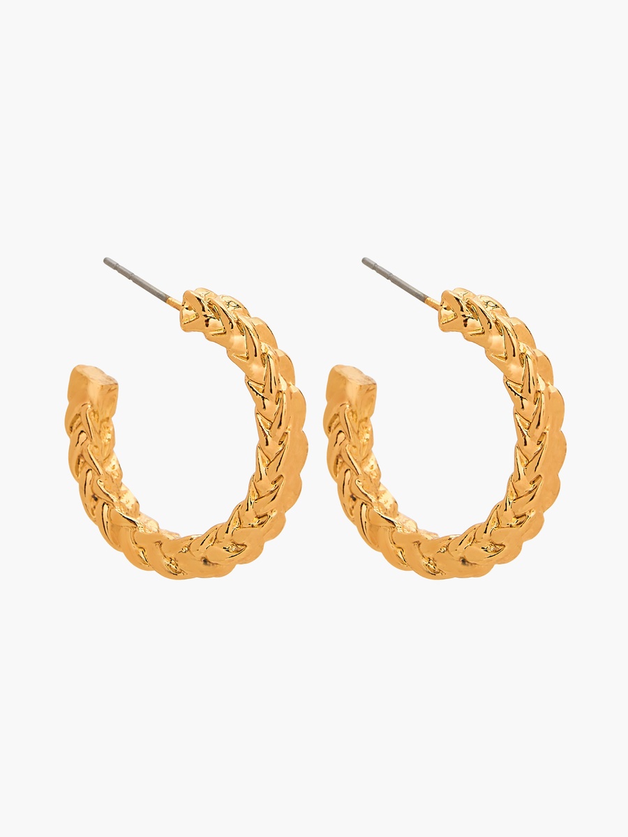 Assorted Earrings with Pushback Closure - Set Of 3