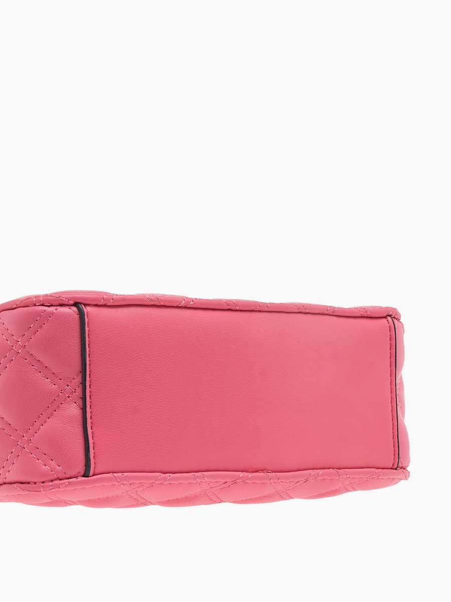 Giully Textured Crossbody Bag with Zip Closure