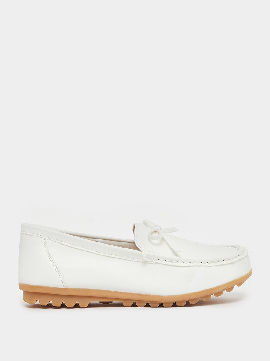 Bow Detail Slip One Shoes