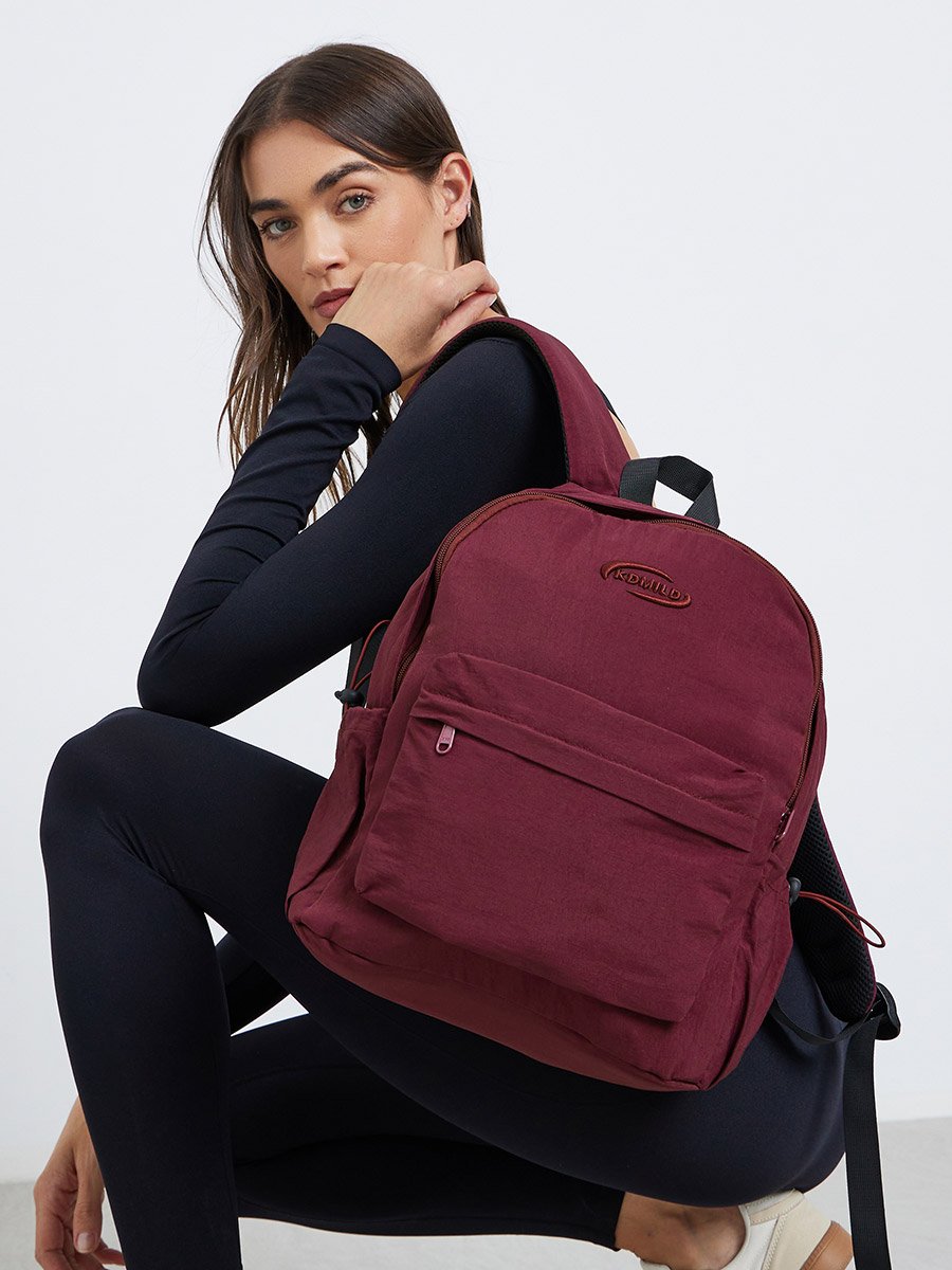 Embroidered Detail Backpack